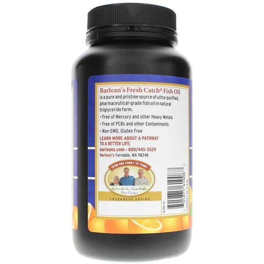 Fresh Catch Fish Oil Omega-3 EPA/DHA in Natural Orange, BOO